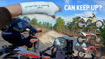 Honda CRF300L: может идти в ногу с большими мальчиками, таким