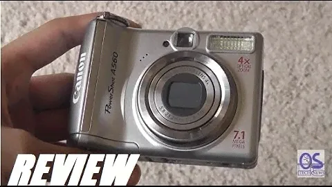 Retro Review: Canon PowerShot A550 7.1MP Camera