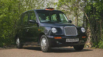 2003 London Taxis International TX2 Gold Taxicab
