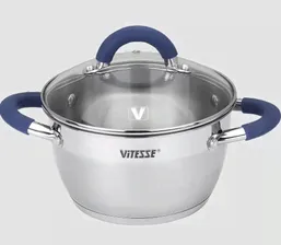 Кастрюля Vitesse Blue Arch VS-2042